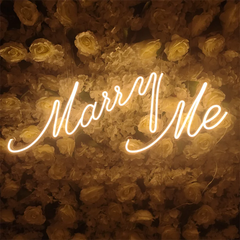 Неоновая вывессветильник Merry Me Свадебный декор на заказ украшение для помолвки