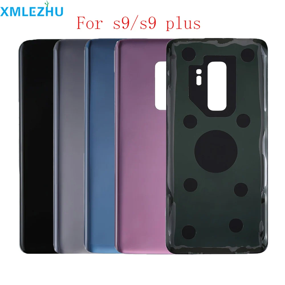10 шт. для samsung Galaxy S9 S9 Plus G960 G965F SM-G965F корпус крышка батареи задняя крышка чехол Задняя Дверь Корпус Шасси