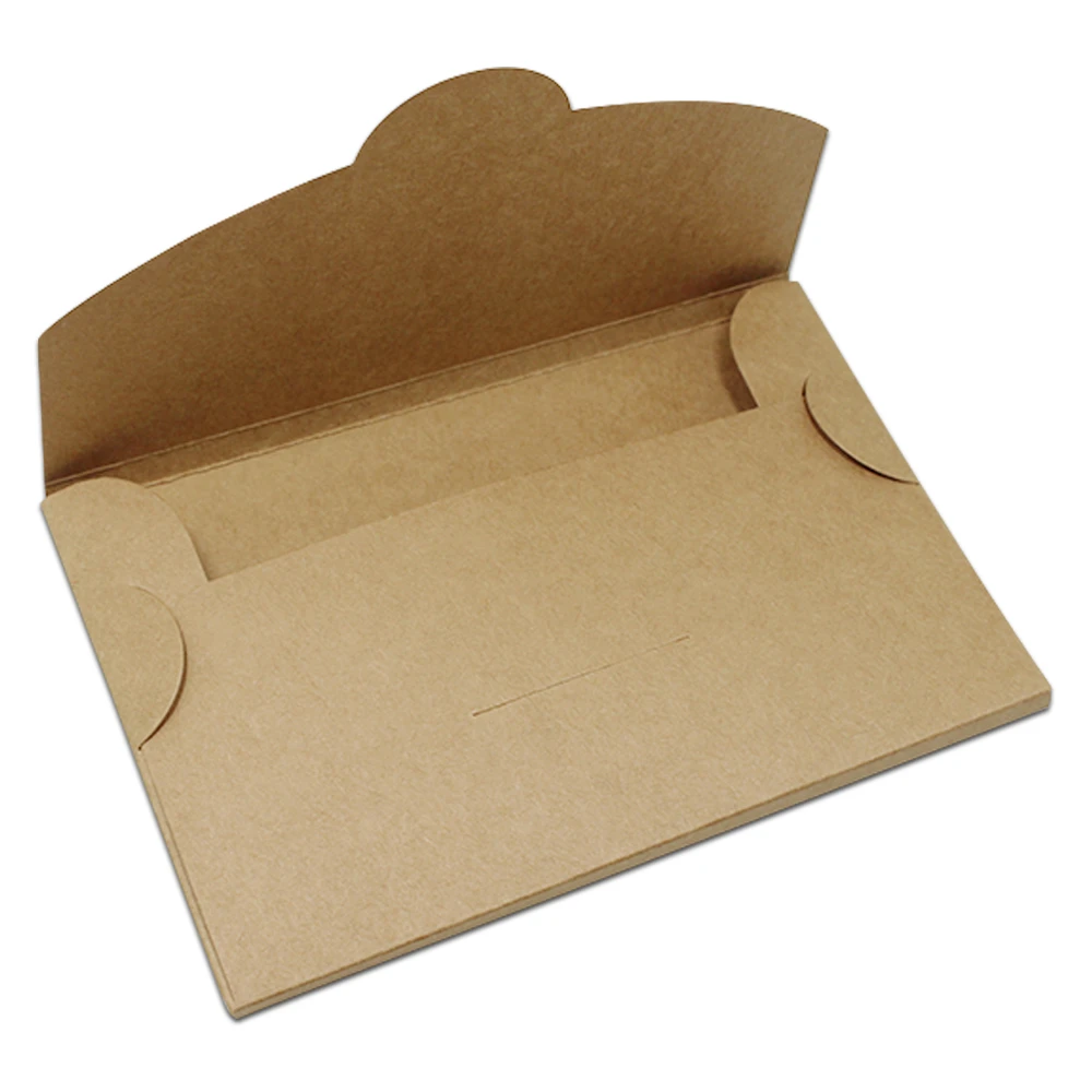

30Pcs/Lot Multi-Dize Vintage Kraft Paper Postcard Storage Box Foldable Envelope Photo Greeting Card Package Cardboard Boxes