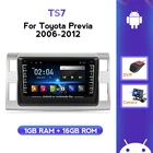 Автомагнитола с GPS-навигацией, Android для Toyota previa Estima  TaragoCanarado, мультимедийный DVD-плеер IPS, Wi-Fi, Carplay Cam