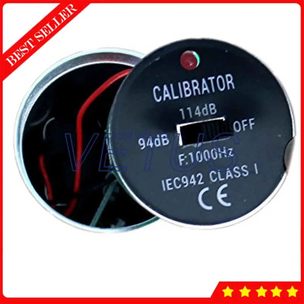 Калибратор уровня звука с микрофоном диаметром 1/2 дюйма точность дБ измеритель