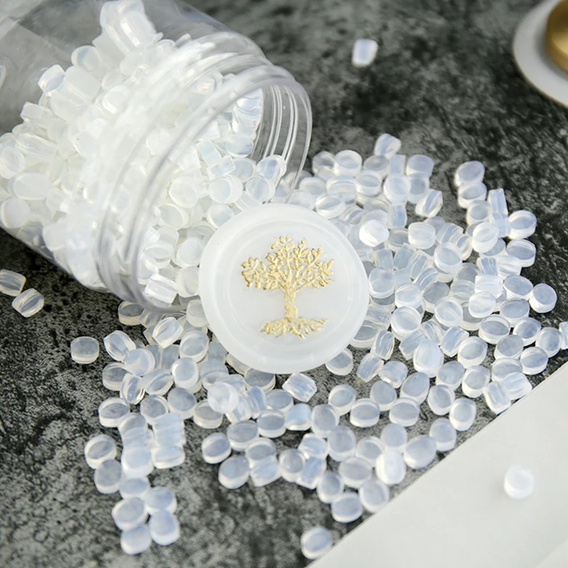 Разрывные восковые коллоидные частицы 40 г прозрачный цвет Янтарный воск в