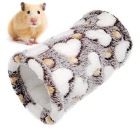 plush warm tunnel for hamster hammock hanging small pets chinchilla cage swing sleeping bed winter rodent guinea pigs supplies