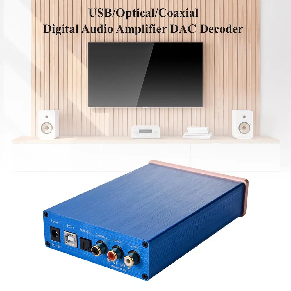 

USB/волокно/коаксиальный усилитель мощности стерео домашний аудио цифровой усилитель с высокими басами Обычный дизайн удобно работать