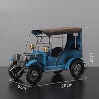 vintage iron art classic cars model craft desktop ornament kids toy collection gift home christmas decorations accessories model
