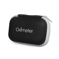 eva neutral finger oximeter zipper bag storage bag pulse oximeter storage box oximeter cover kit protection bag
