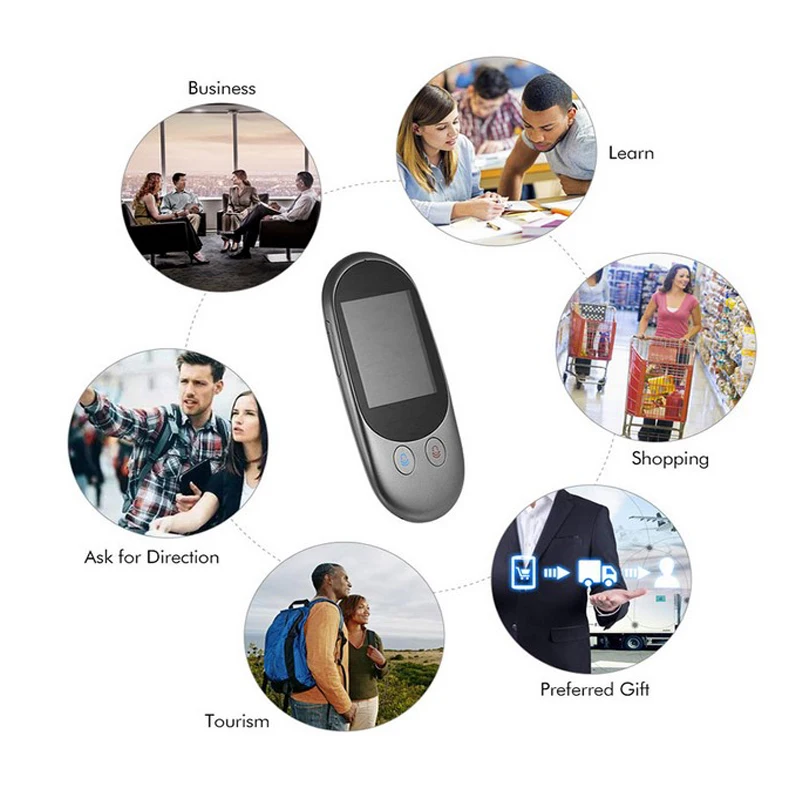 F1 умный мгновенный голосовой автономный переводчик в режиме реального времени