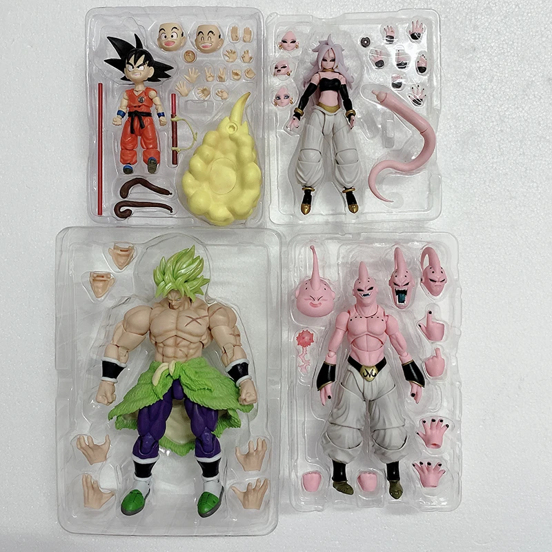 Broly супер сайян Сон Гоку Android Вегета плавки злых маджин Буу экшн Фигурки