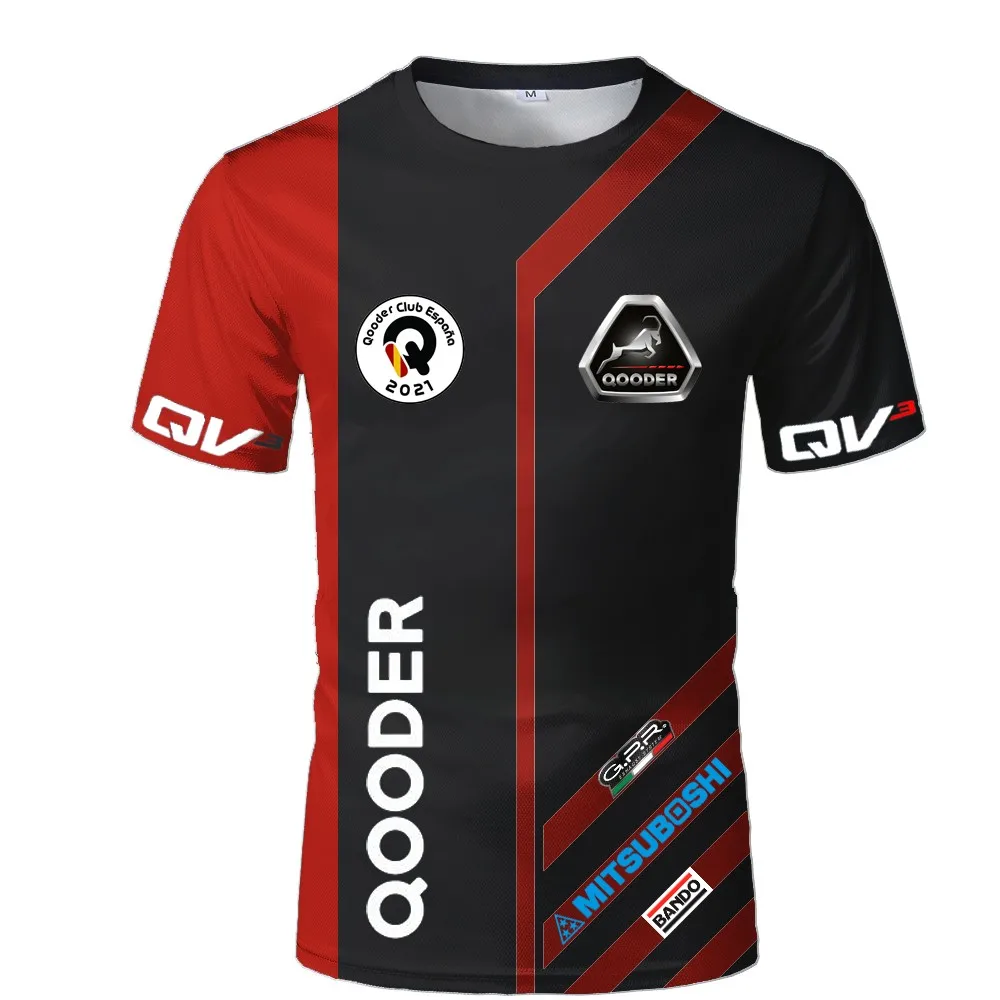 

Digital printing T-shirt, custom logo T Shirt For Men, Qooder Club, breathable, Quadro Club custom Tshirts