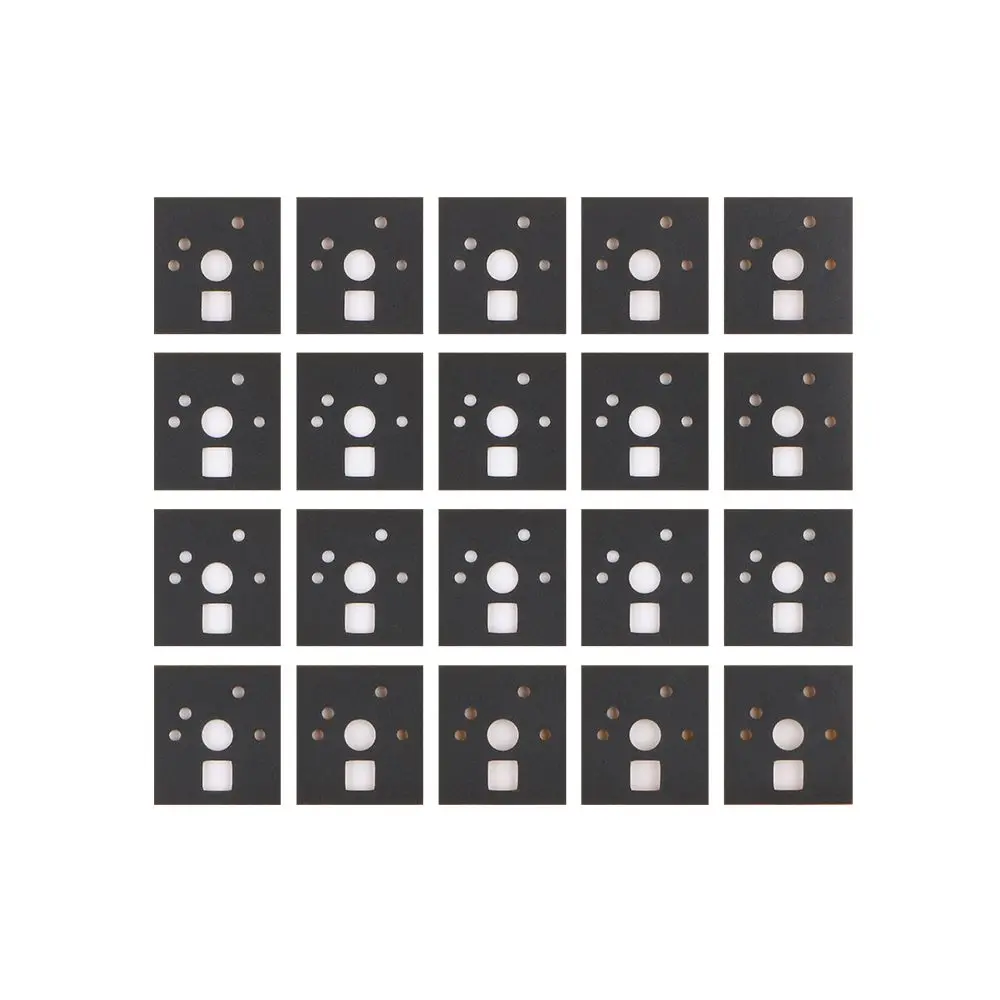 

120 шт. подкладка вала клавиатуры PE PORON EVA материал одиночный переключатель Горячая замена для механической клавиатуры под заказ