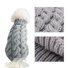 Милые товары для домашних животных вязаный джемпер свитер зимняя теплая одежда для щенков свитер для собаки джемпер для собаки собачий пуловер Одежда для собак