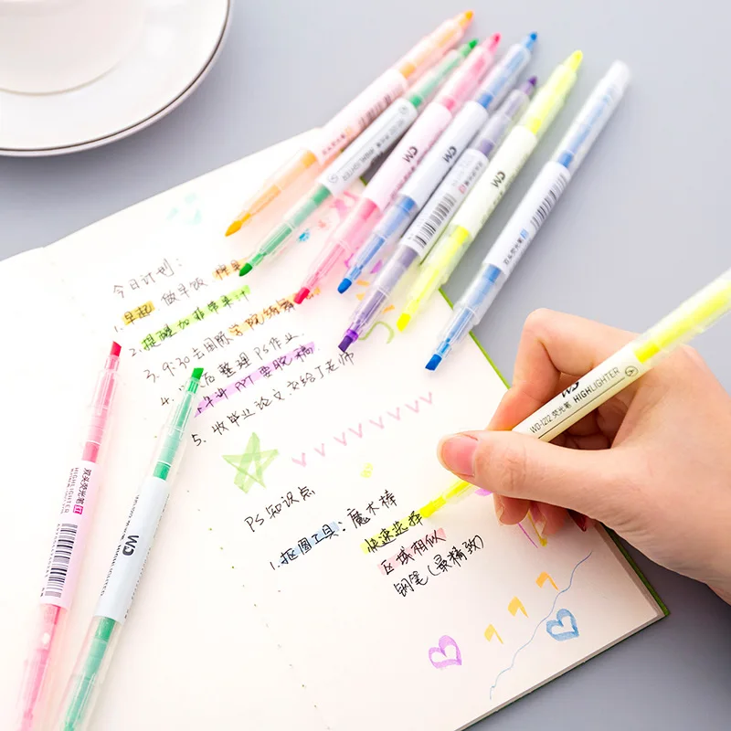 Маркеры для скрапбукинга сделай сам 6 цветов мягкая кисть рисования фотоальбома