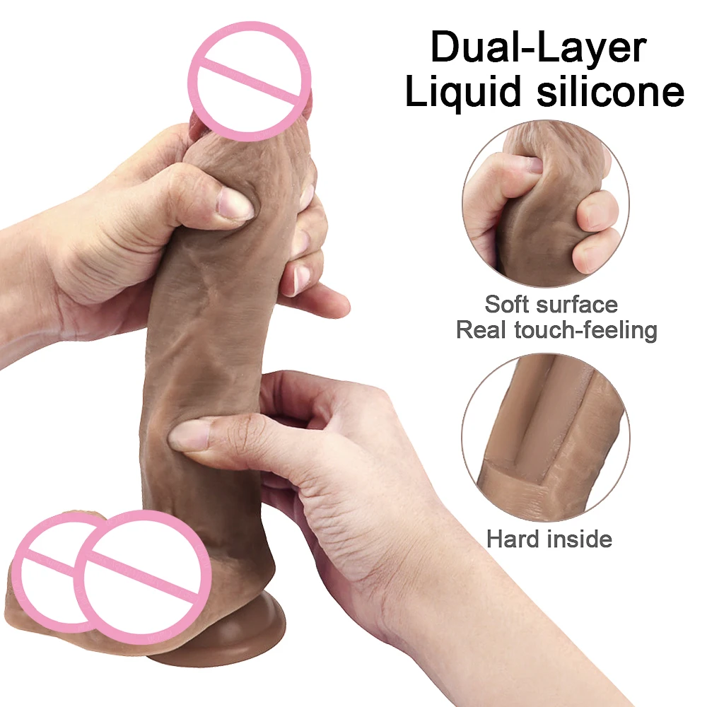 Большой фаллоимитатор GaGu со страпами интимные игрушки взрослая игрушка женский