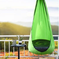 kids swing hammock pod chair indoor pod swing for kids hanging seat with inflatable pillow for outdoor and indoor use practical