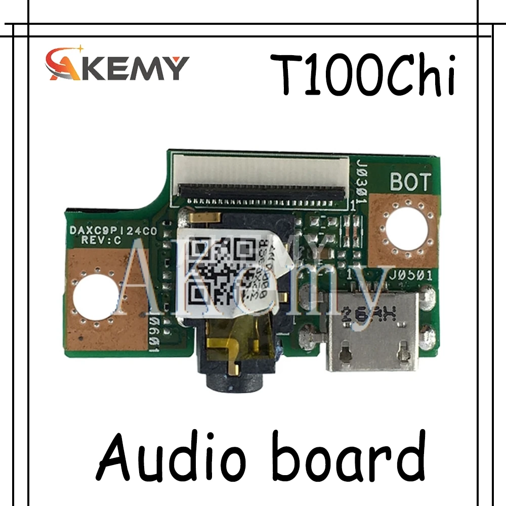 

DAXC9P124C0 REV:C usb-разъем для зарядки док-станции гибкий кабель с разъемом для наушников для For Asus T1Chi T100Chi T1 CHI T100 CHI