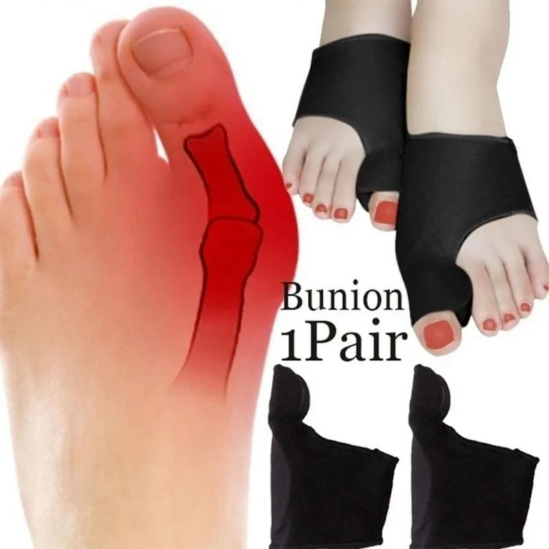 

1pair SEBS Hallux Valgus Braces Toe Orthopedic Correction Socks Toes Separator Feet Care Pain Protect Relieve Bone Thumb Sleeve