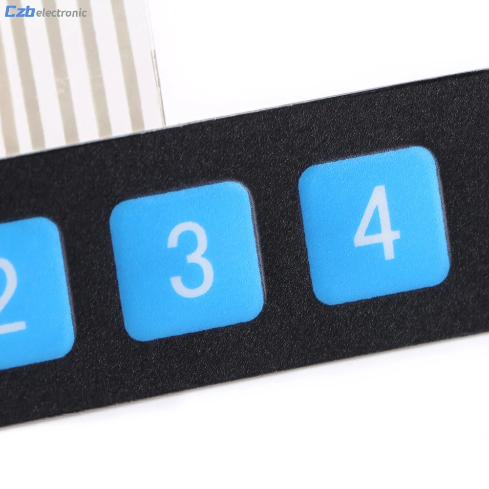 2 шт. 1x4 4 клавишная матрица мембранная клавиатура Панель управления SCM