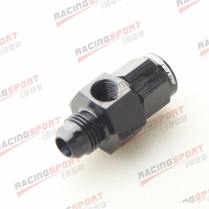 6AN AN6 male to -6 AN female с 1/8 &quotNPT gauge port adapter fuel black | Автомобили и мотоциклы
