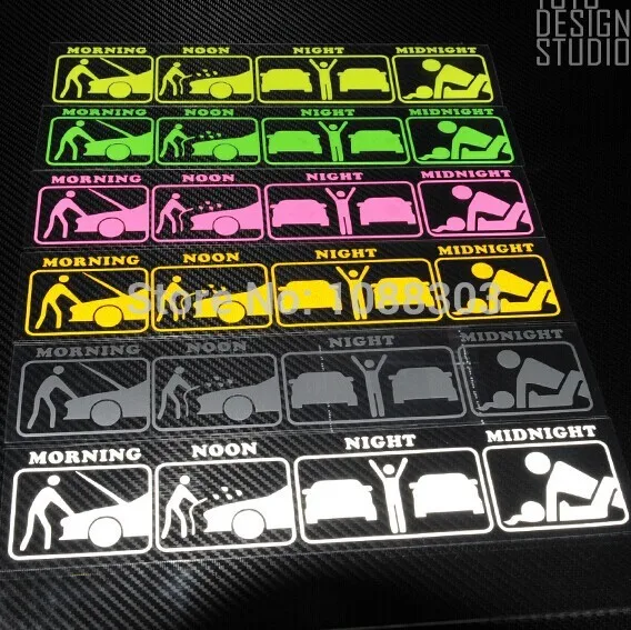 Виниловые наклейки для автомобиля 6 цветов|car sticker|reflective car stickercar styling |