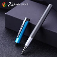 picasso pimio 963 metal marie curie blue roller ball pen refillable professional office stationery gift box home school writing