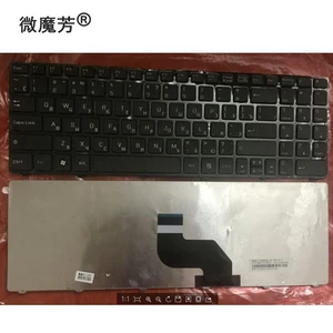 Русская клавиатура GZEELE, черная клавиатура для ноутбука MSI CX640 CR640 CR643 CX640DX A6400 RU V128862AS1