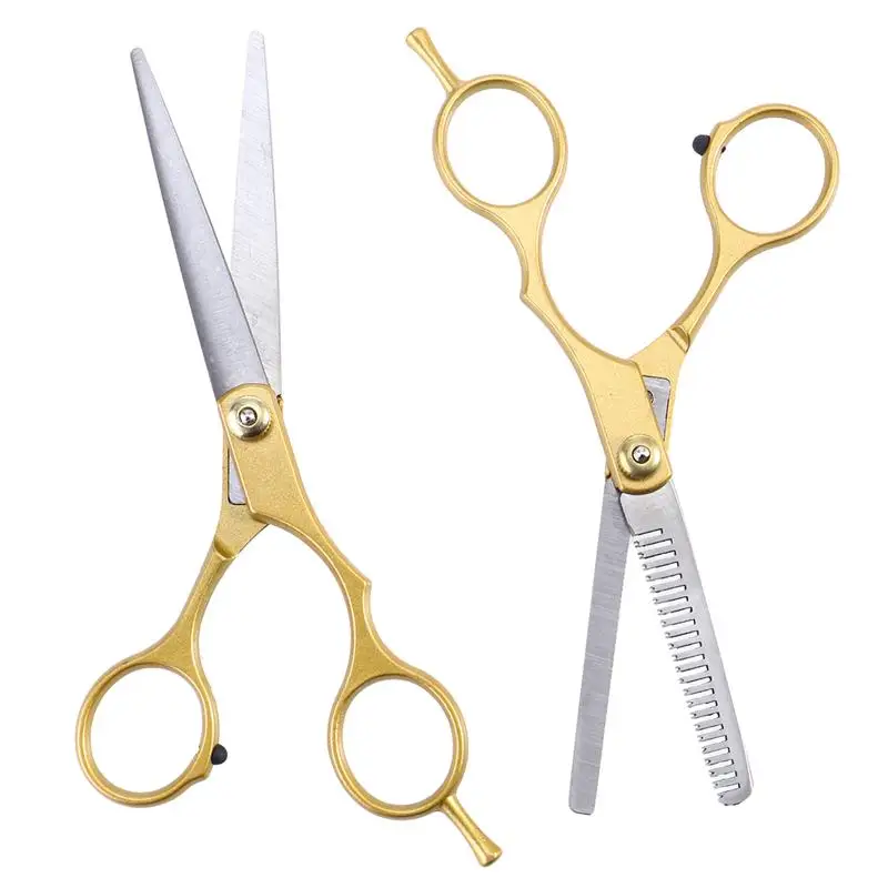 Режущий инструмент для укладки волос прямые и зубные ножницы костюм из