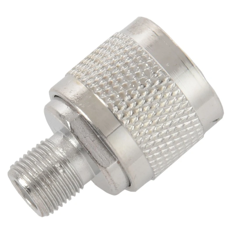 10 Pcs Twist-On RG6 RG-6 F TV Connector &amp 2 N Type Male Plug To Female RF Coaxial Adapter | Connectors
