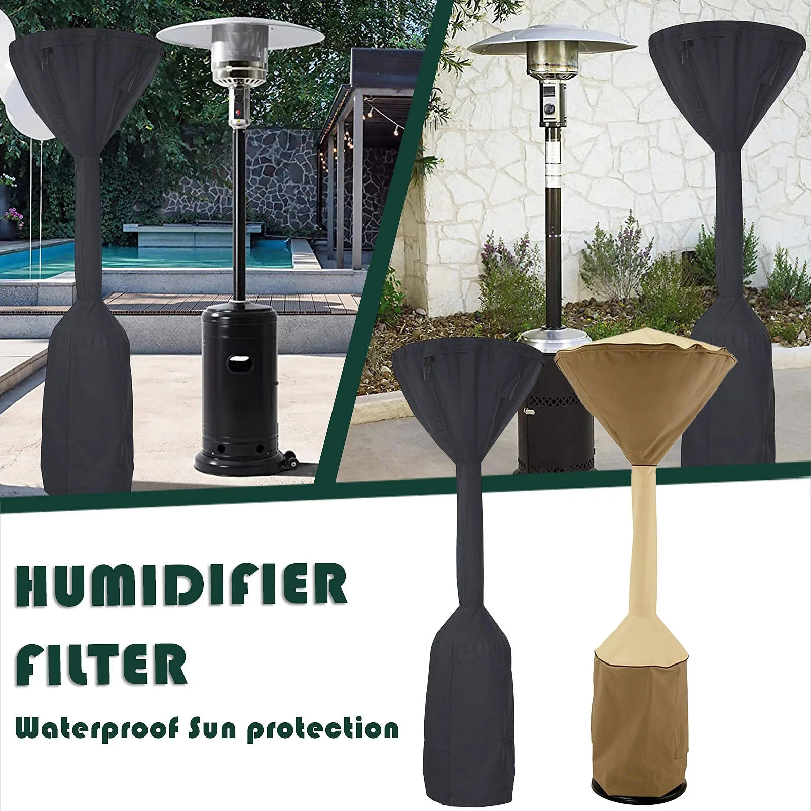 Грязезащитный чехол нагреватель Heavy Duty Водонепроницаемый сад крышка грязь