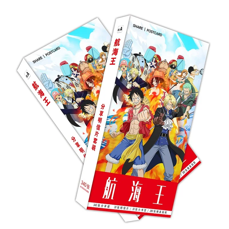 340 шт./компл. японское аниме цельные открытки/Поздравительные открытки/Открытки