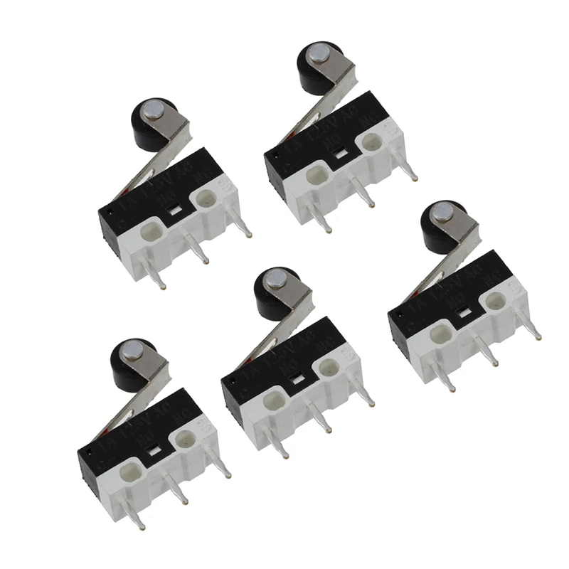 WSFS Горячая 5 шт. 3 Pin 1no 1nc Subminiature мини переключатель W рычаг ролик для компьютерной