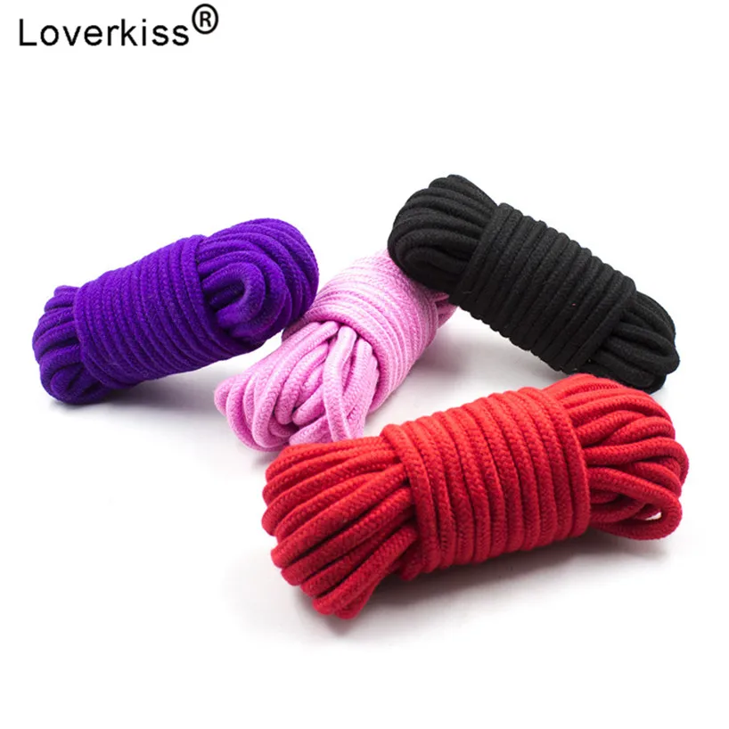 Loverkiss 10 м Связывание веревка эротические игрушки взрослые игры секс БДСМ