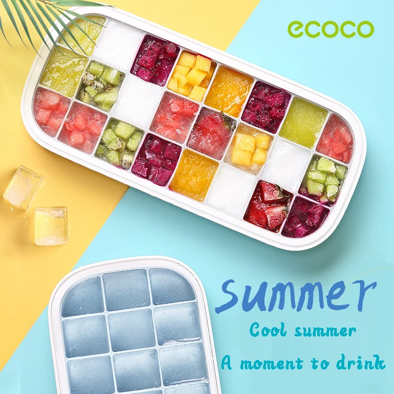 "Эко 24/Отверстия Силиконовые Мороженое Плесень поднос кубика льда в виде мороженого и баррель Diy Плесень Десерт Мороженое Плесень с