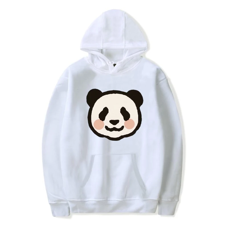 

Толстовка с принтом панды, женская уличная одежда, свитшот, пальто оверсайз, пуловер, модная мужская куртка унисекс, одежда, топы