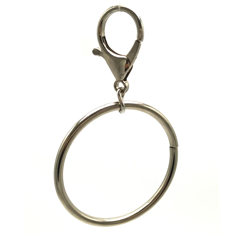 Брелок для ключей с большим кольцом модный аксессуар в уличном стиле