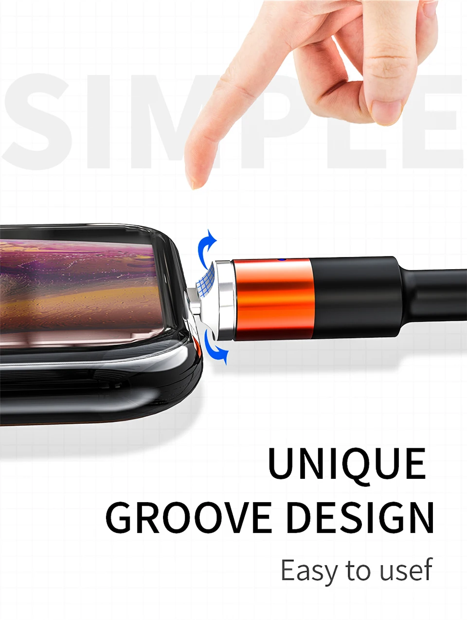 Магнитный кабель USB Micro usb type C, адаптер для быстрой зарядки для телефона, Microusb type C, магнитное зарядное устройство USB C для iPhone, samsung, huawei