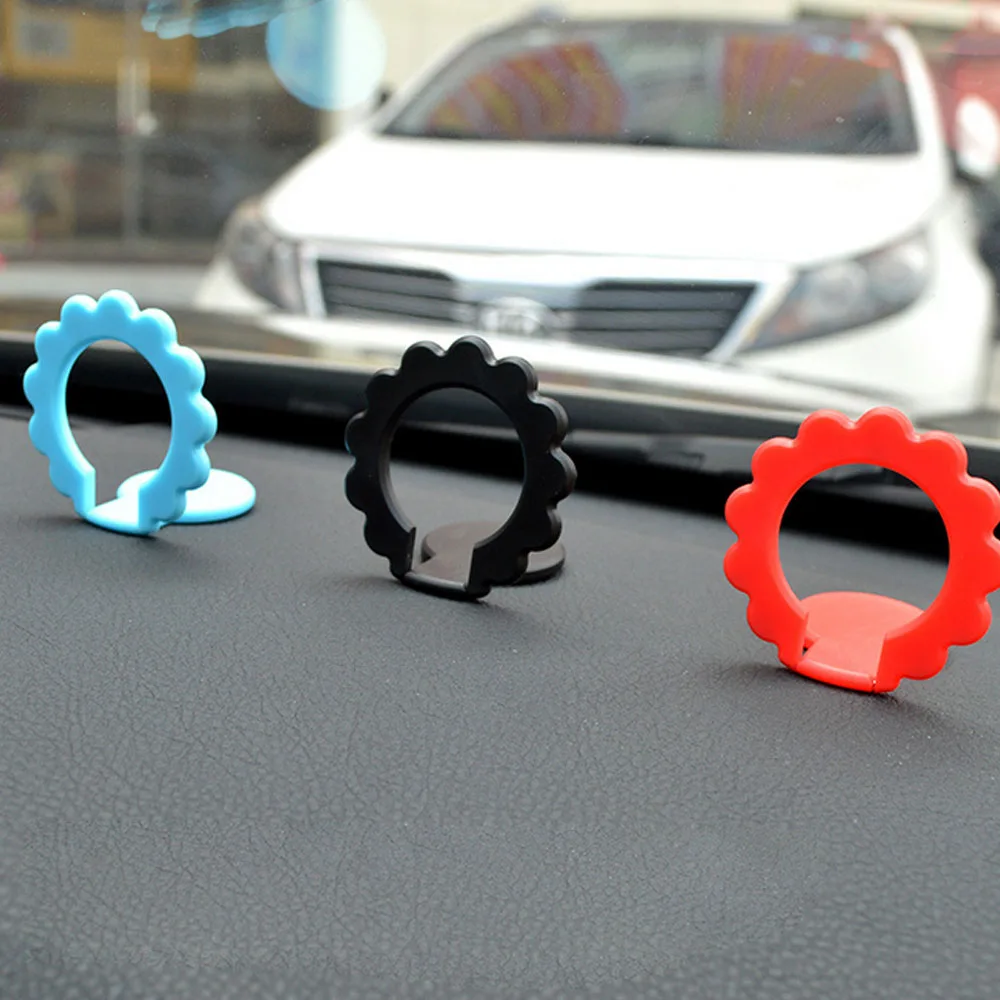 Автомобильная Временная парковочная карта номер телефона пластина Круглый Мини