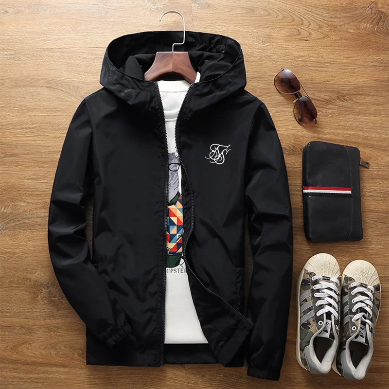 

SIK 2021 Autumn New SikSilk Printing Men's Sun Protection Clothing Fashion Large Size Selection Couple Sun Protection Jacket
