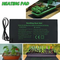 eu plug waterproof seedling heating mat plant seed mat germination propagation clone starter pad garden supplies 24x52cm