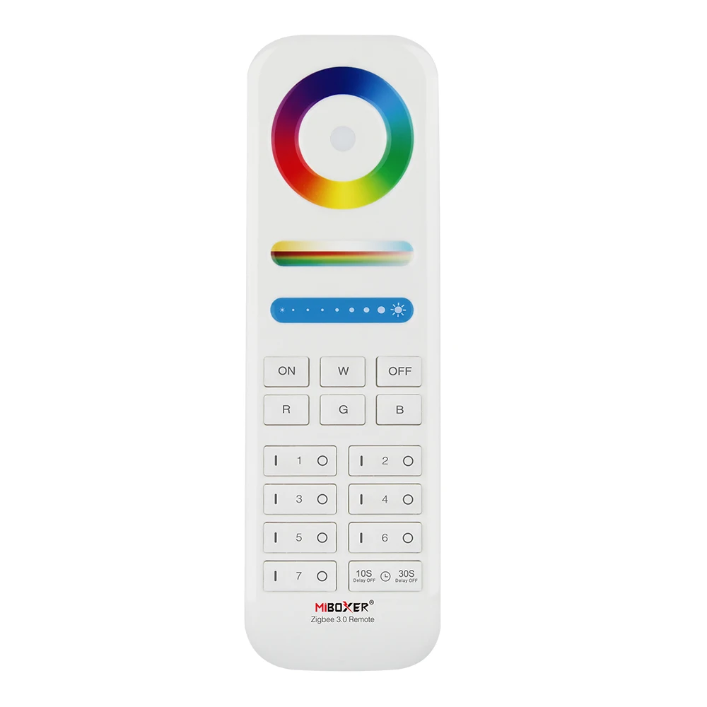 

Miboxer FUT089Z 7 Zones RGB+CCT Remote Controller Wireless Dimmer For is suitable for milight Zigbee 3.0 Products