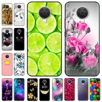 for nokia g20 case 6 5 inch soft silicone back cover bags for nokia g10 g20 case cute cat bumper for nokiag20 g 20 2021 shells