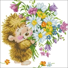 Хлопковая самосочетающаяся вышивка крестиком xiaoyi хлопковая RS поставляется без