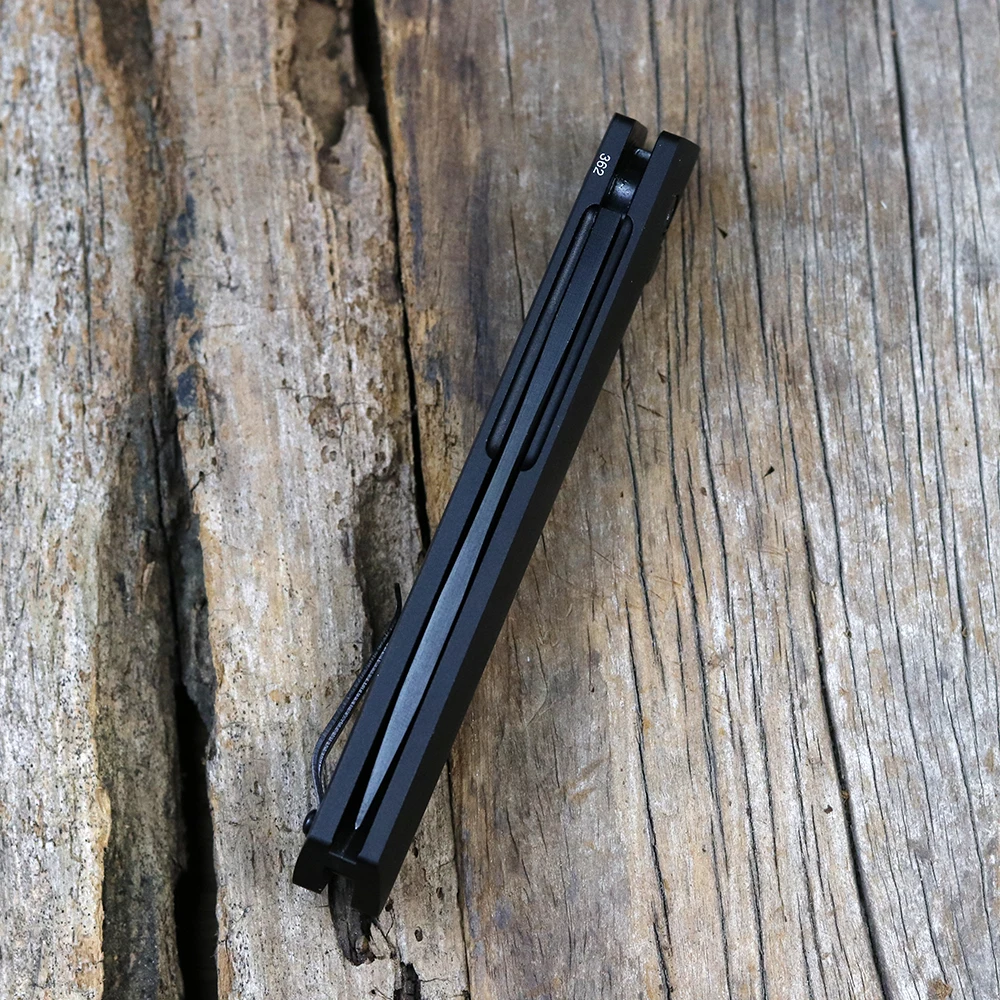 

XS 154CM Mark Blade Aluminum Alloy Handle Hunting Camping Pocket Outdoor Survival Kitchen EDC Tool Tactical Folding Knife