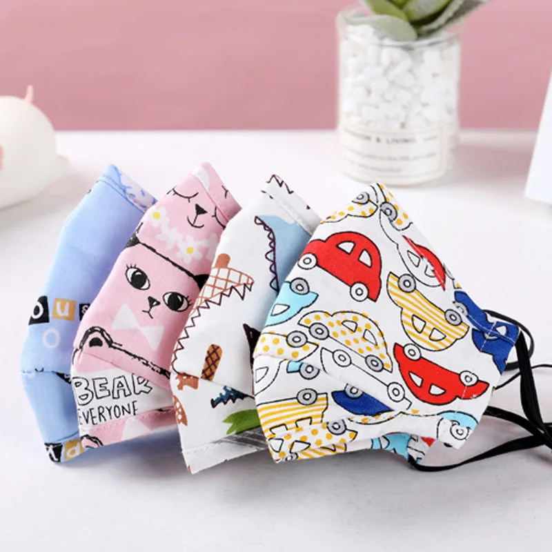 

Cotton Mouth Face Mask with Refill filter Adjustable Washable Anti dust Masks Windproof Fog prevention Mouth-muffle PM2.5 MR187