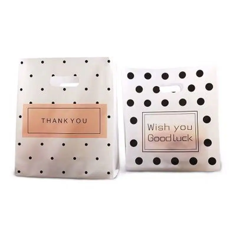 Пластиковые пакеты для покупок с ручкой подарочные рождественской свадьбы