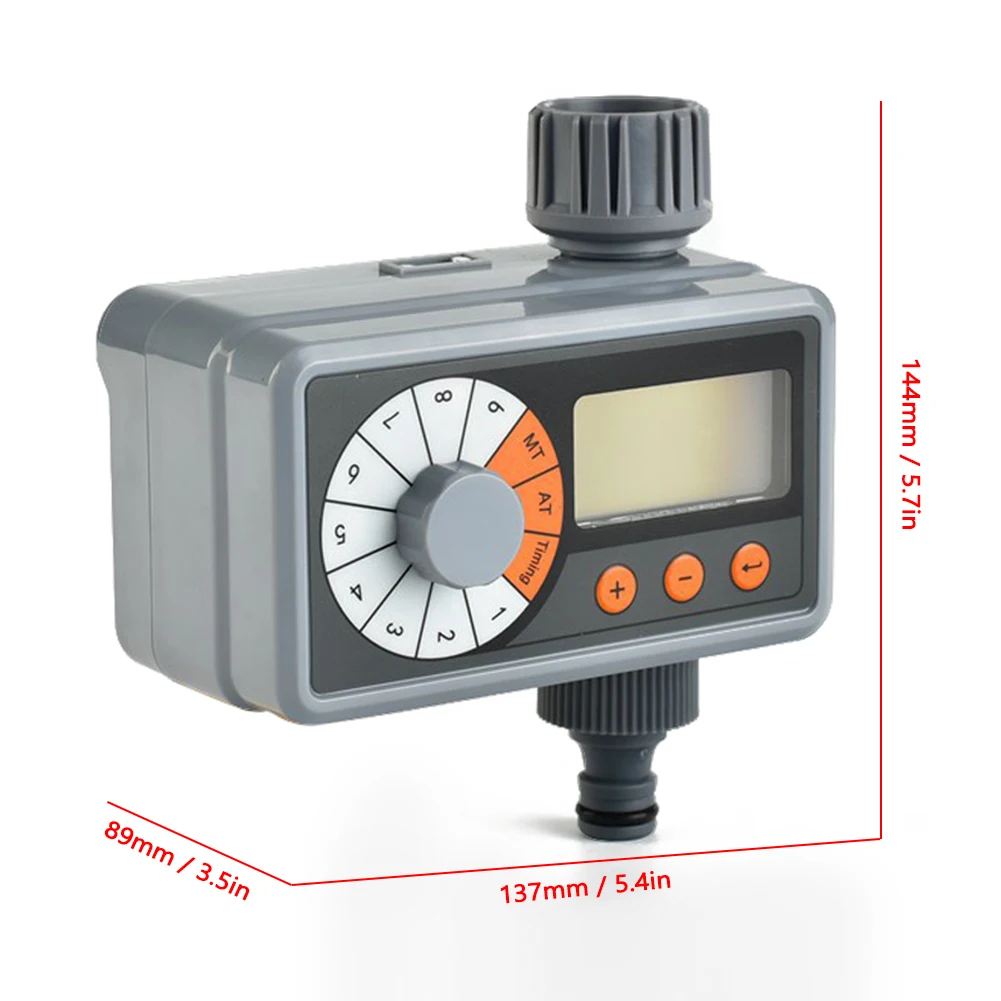 

LCD Screen Garden Irrigation Control Device Auto Water Saving Irrigation Controller Digital Plant Watering Timer