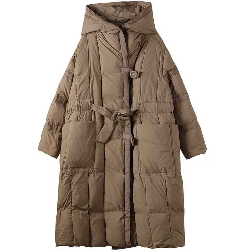 Женская однотонная Куртка Max LuLu с капюшоном модель 2021 года зимнее теплое