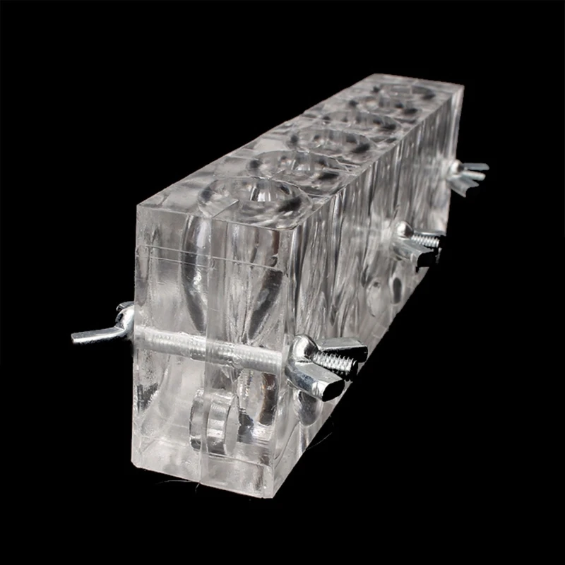 Molde creativo para hacer conos de incienso, herramientas de fabricaci&oacute;n de torre de incienso, molde arom&aacute;tico con forma de Pagoda, molde de incienso transparente-1