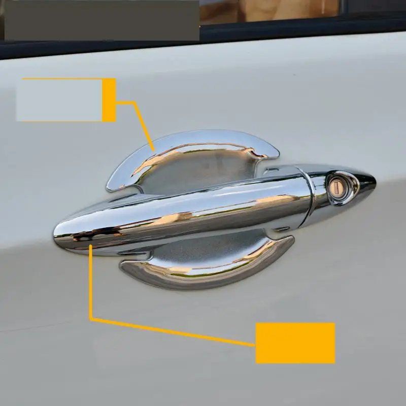 

Pegatinas Coche Accessori Auto Acessorios Para Carros Exterior Decoration Sticker Car Accessories Door Handle FOR Hyundai Verna