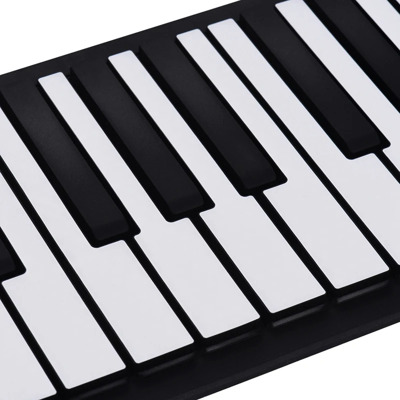 61 клавиша MIDI скручивающаяся фортепиано Электронная силиконовая клавиатура
