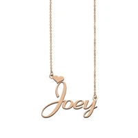joey name necklace custom name necklace for women girls best friends birthday wedding christmas mother days gift